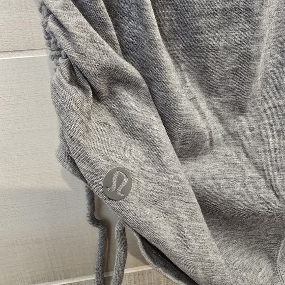 {8} Lululemon Cinch It Tank Dress Heathered Grey - Picture 8 of 9